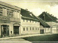 Školska ulica, danas Gundulićeva ulica, snimljeno oko 1943 godine